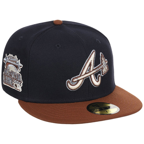 Atlanta Braves MLB Navy Auburn New Era 59FIFTY