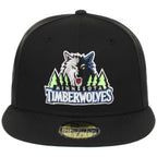 Minnesota Timberwolves NBA Black Dome New Era 59FIFTY