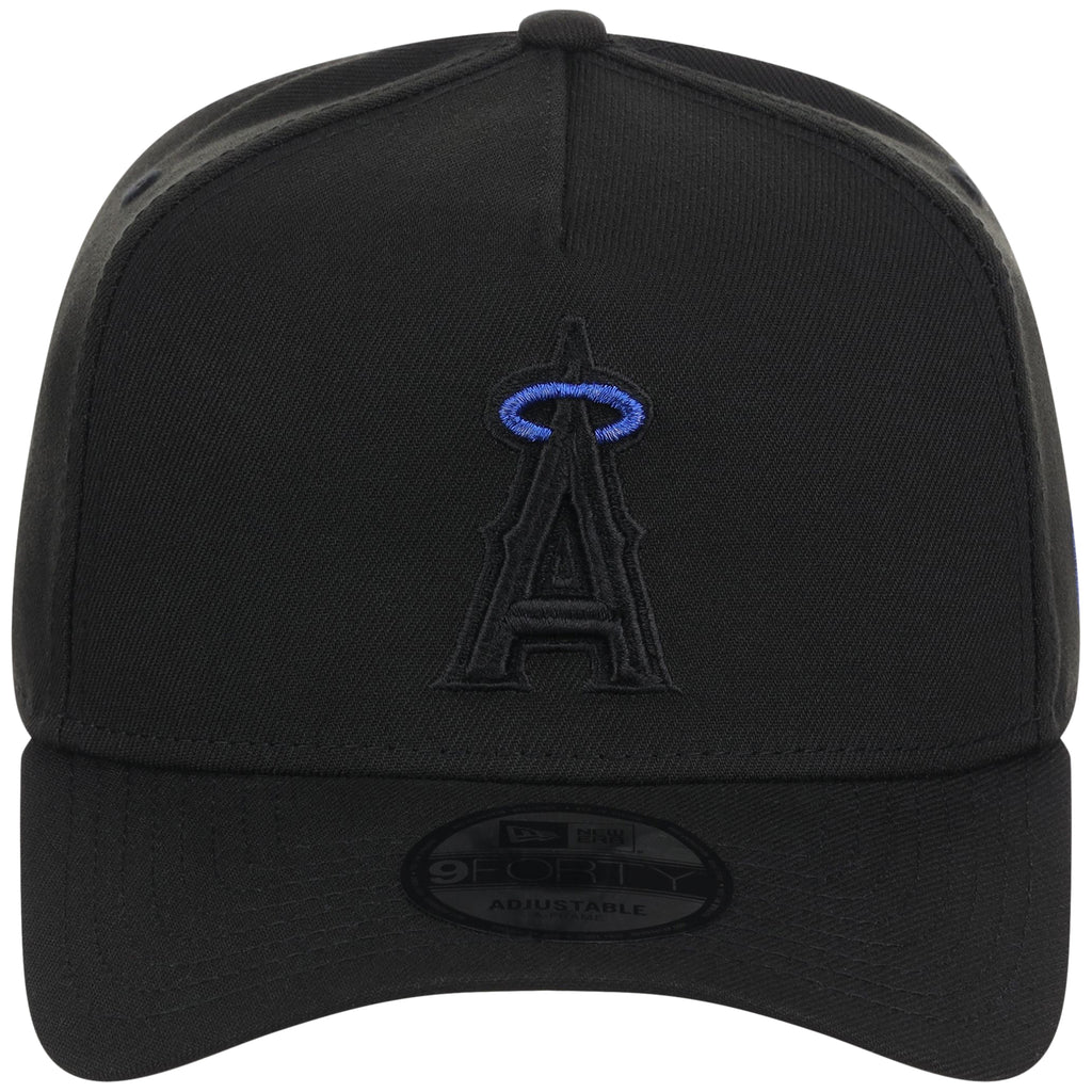 Anaheim Angels MLB Black x Royal FASHION CORE New Era 9FORTY A-Frame