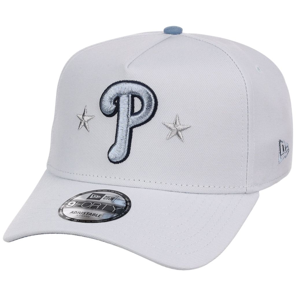Philadelphia Phillies MLB Silver Spur New Era 9FORTY A-Frame