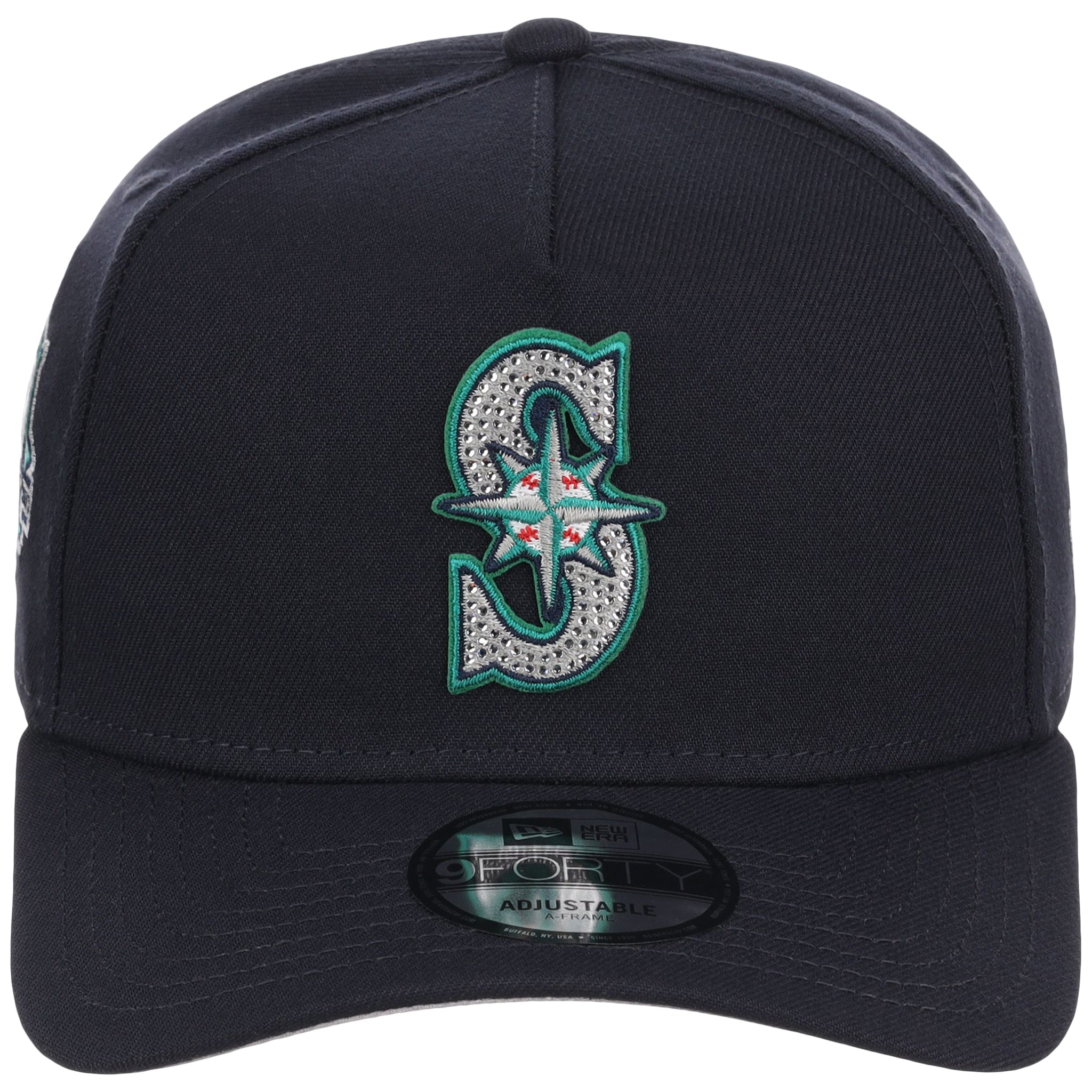 Seattle Mariners MLB Diamond Bling New Era 9FORTY A-Frame
