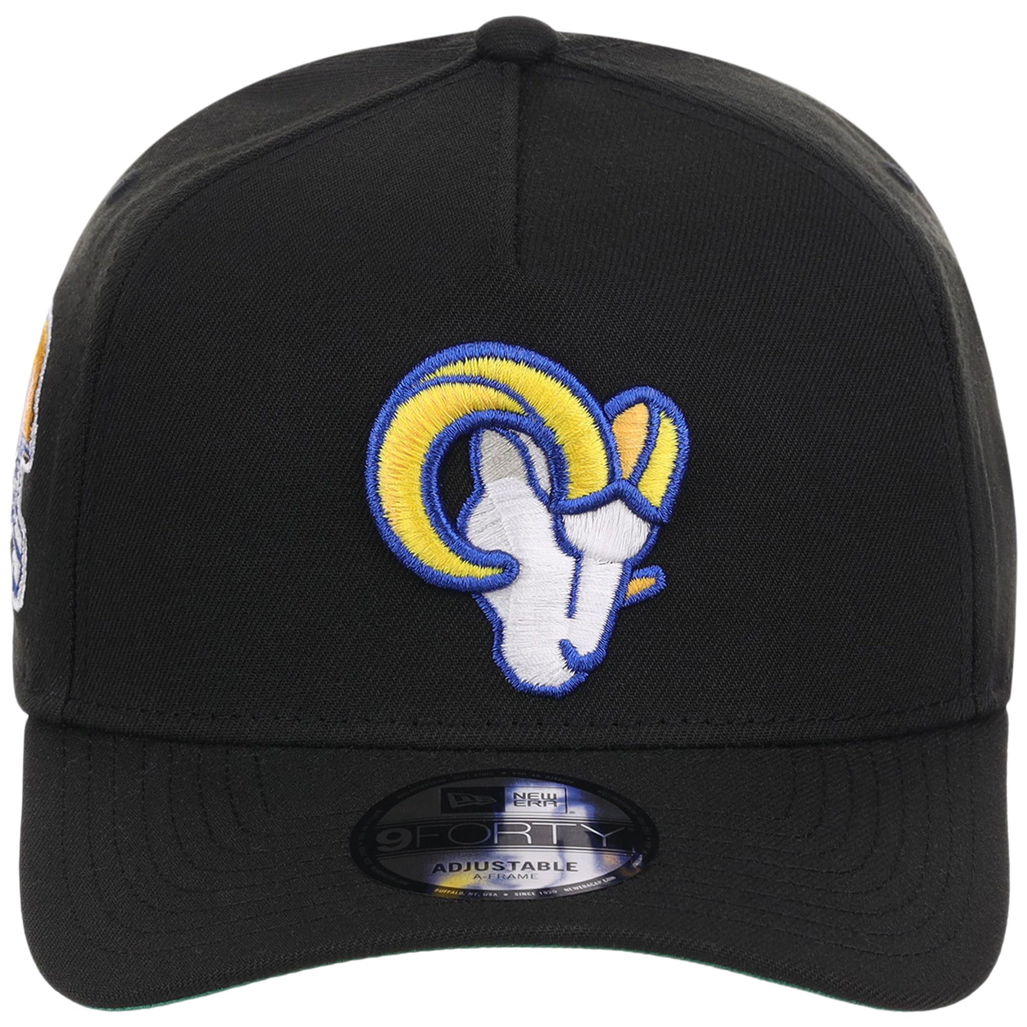 Los Angeles Rams NFL Black Dome New Era 9FORTY A-Frame