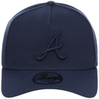 Atlanta Braves MLB Navy FASHION CORE New Era 9FORTY A-Frame