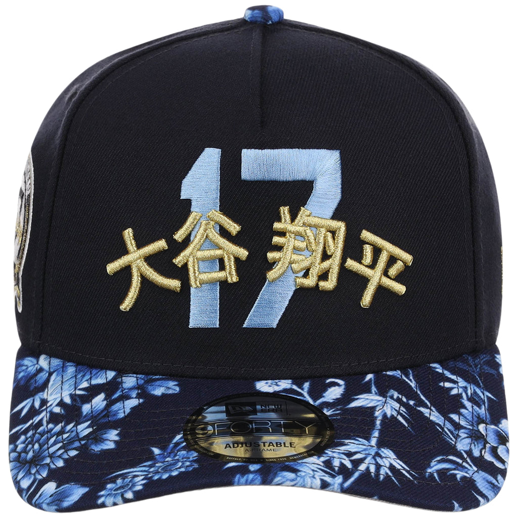 Los Angeles Dodgers Pacific Canvas New Era 9FORTY (Navy/Floral)