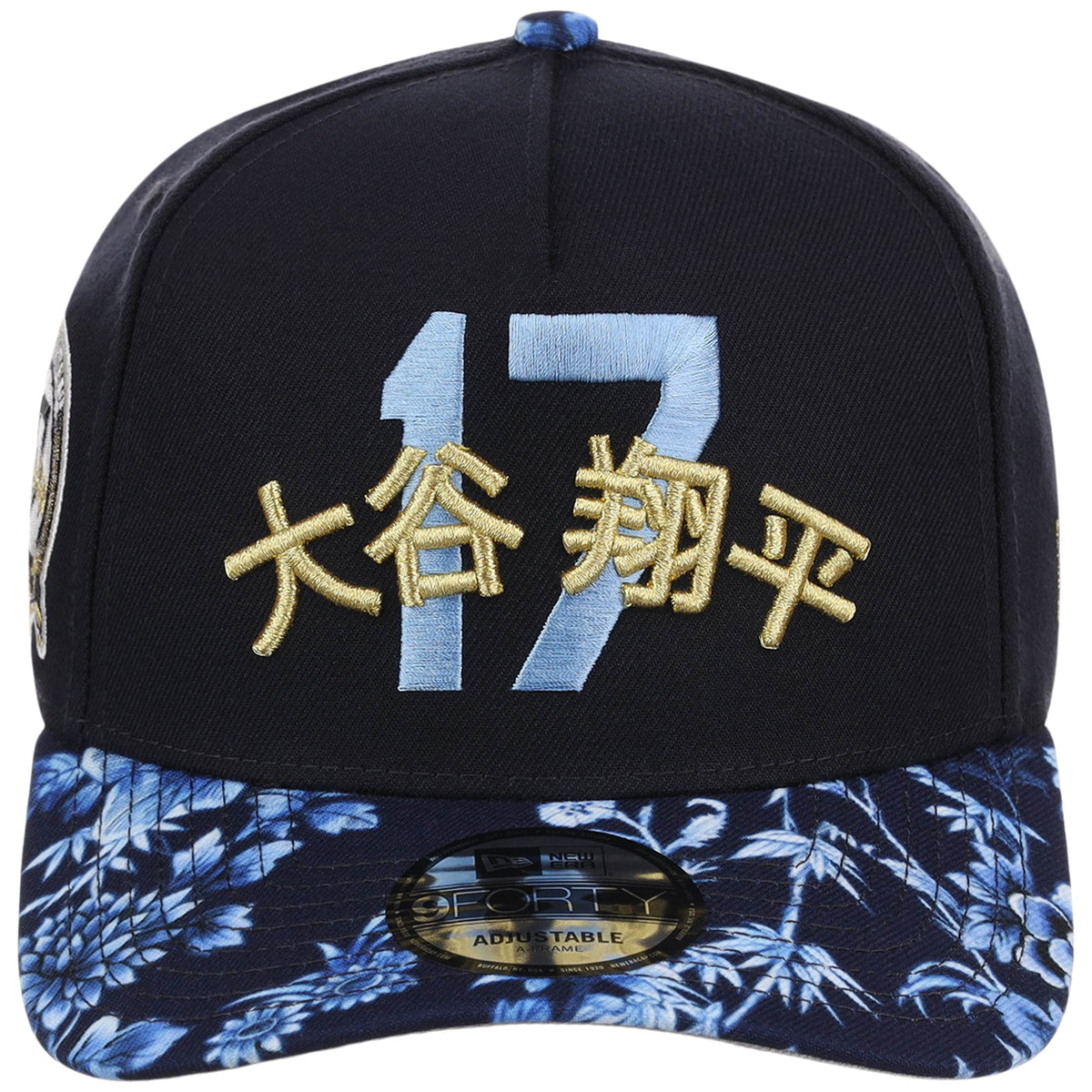 Los Angeles Dodgers Pacific Canvas New Era 9FORTY (Navy/Floral)