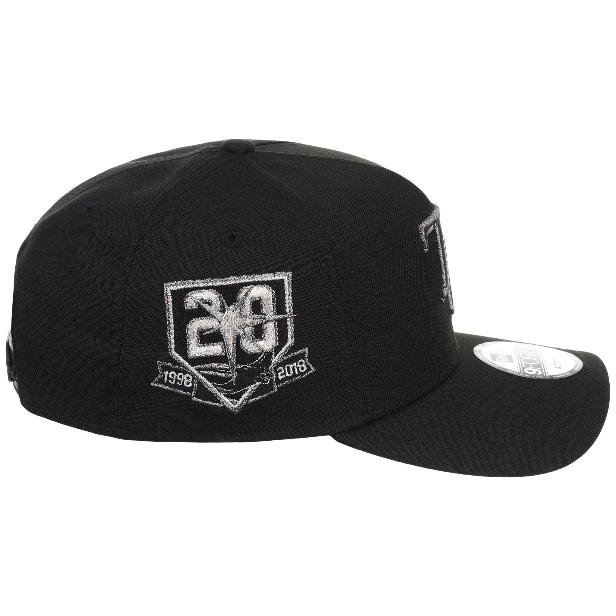 Tampa Bay Rays MLB Liquid Titanium New Era 9FORTY A-Frame