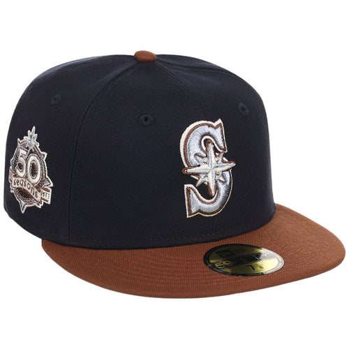 Seattle Mariners MLB Navy Auburn New Era 59FIFTY