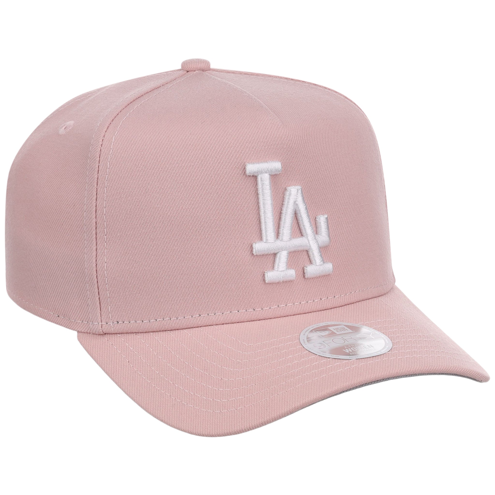 Los Angeles Dodgers Women's New Era 9FORTY Pink A-Frame