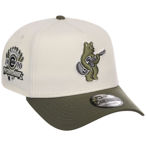 Chicago Cubs MLB Chrome Olive New Era 9FORTY