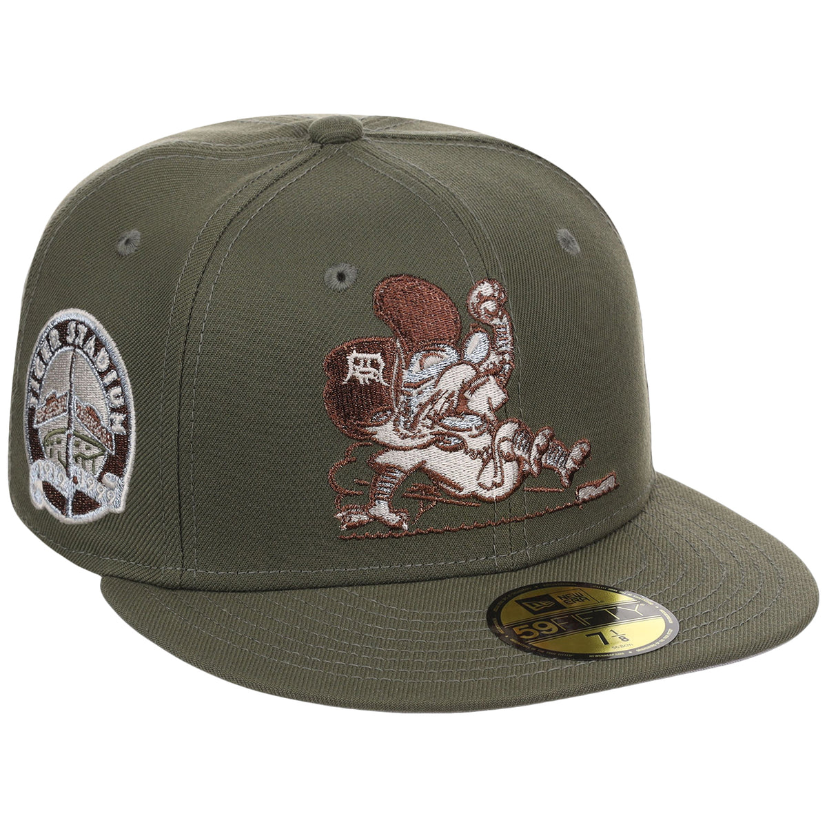 Detroit Tigers MLB Olive Alloy New Era 59FIFTY