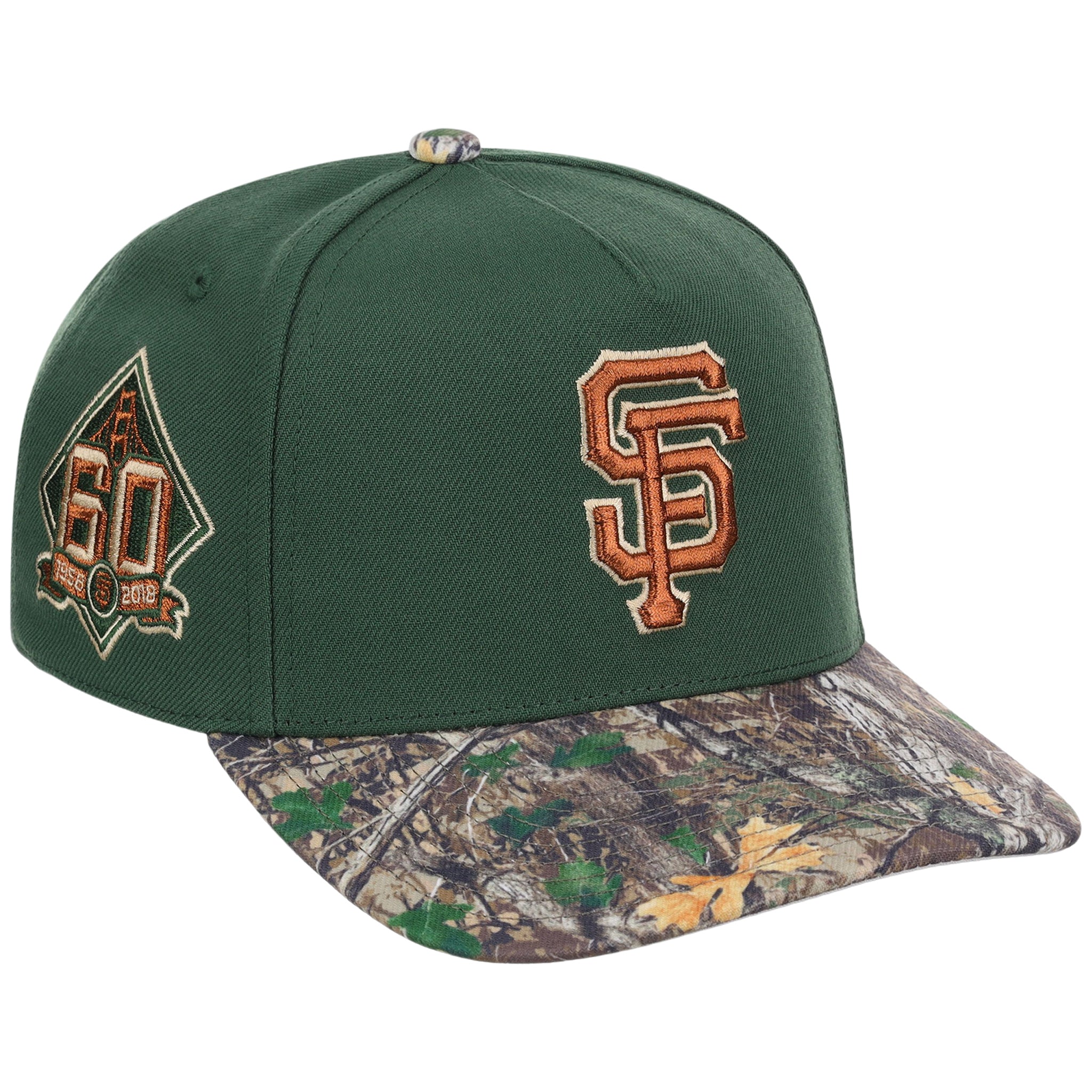 San Francisco Giants MLB Mitchell & Ness Copper Trees Pro Pinch