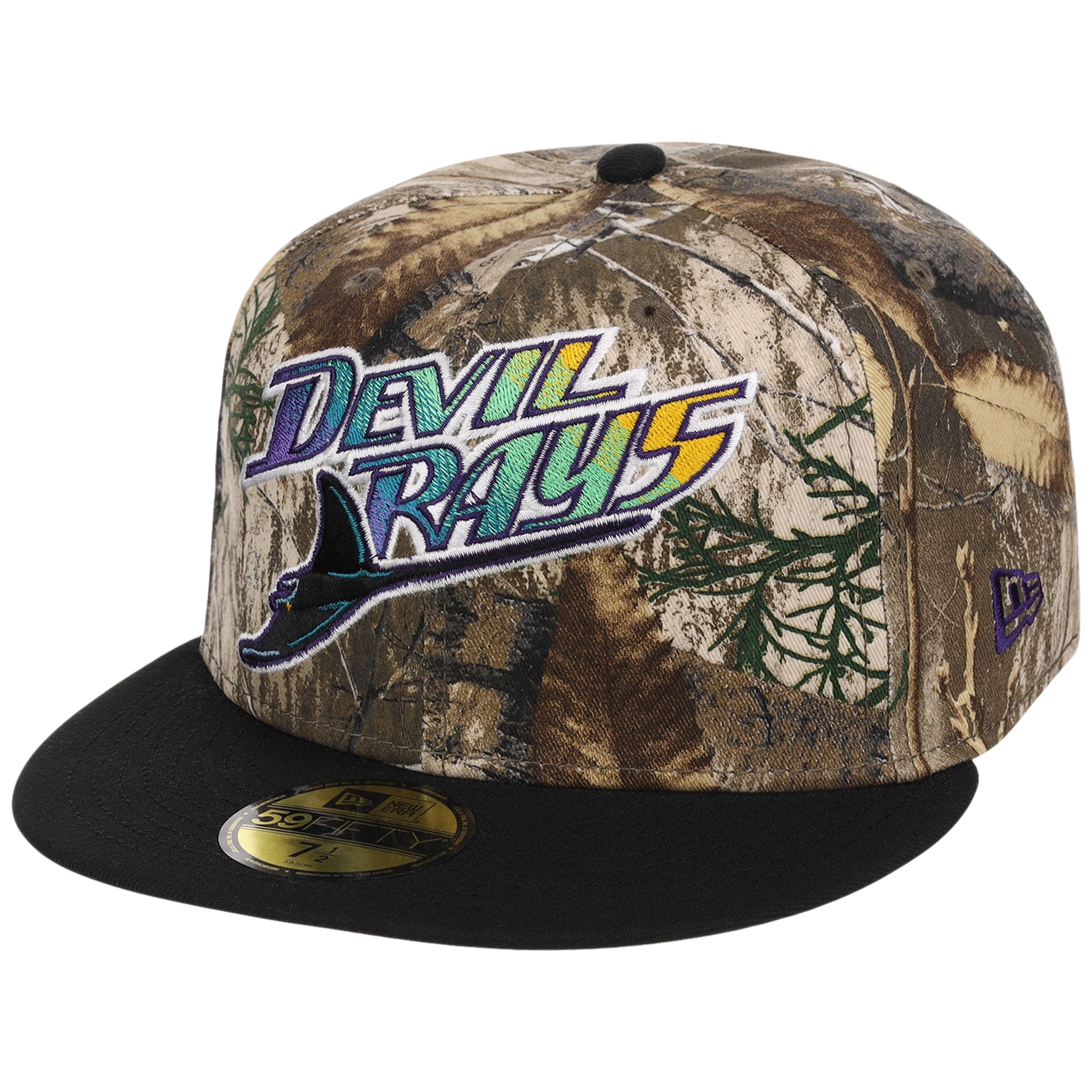 Tampa Bay Rays MLB Realtree OTC New Era 59FIFTY