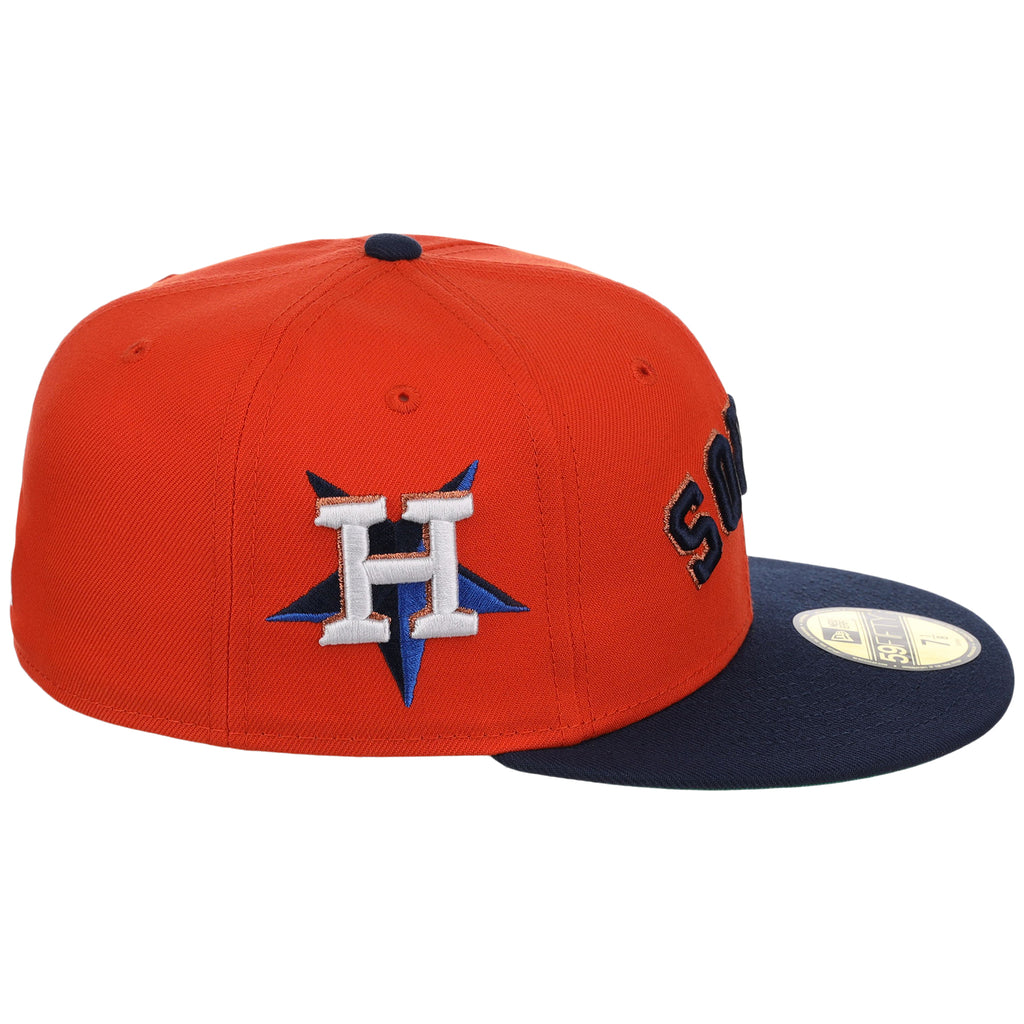 Houston Astros MLB Flipmode 2.0 New Era 59FIFTY (Orange/Navy/Kelly Green)