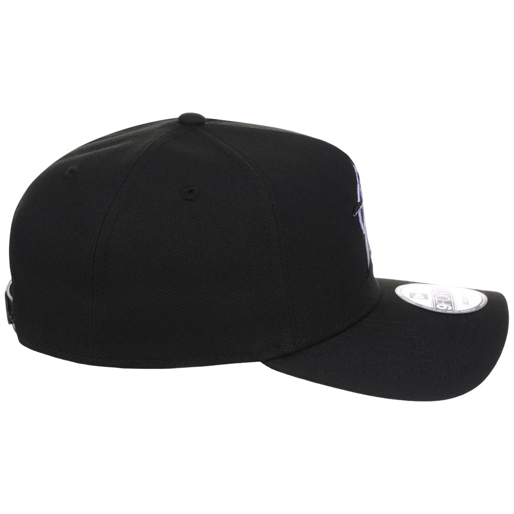 Miami Marlins MLB Black x Lavender FASHION CORE New Era 9FORTY A-Frame