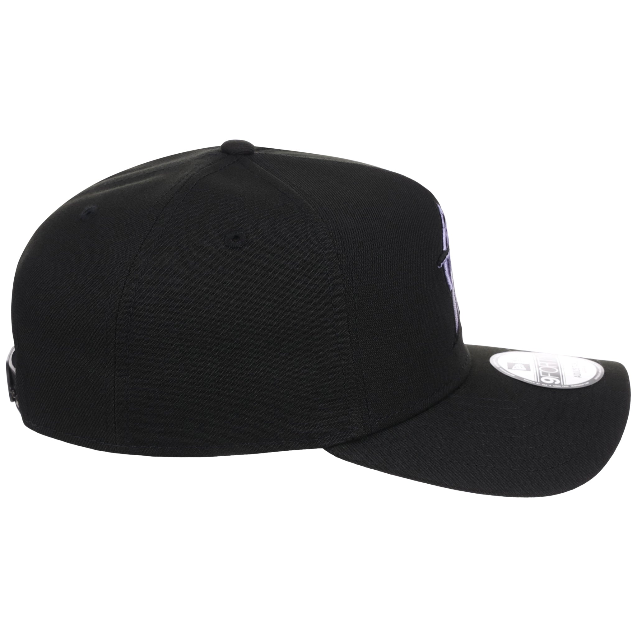 Miami Marlins MLB Black x Lavender FASHION CORE New Era 9FORTY A-Frame
