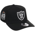 Las Vegas Raiders NFL Black Dome New Era 9FORTY A-Frame