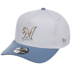 Milwaukee Brewers MLB Faded Spur New Era 9FORTY A-Frame