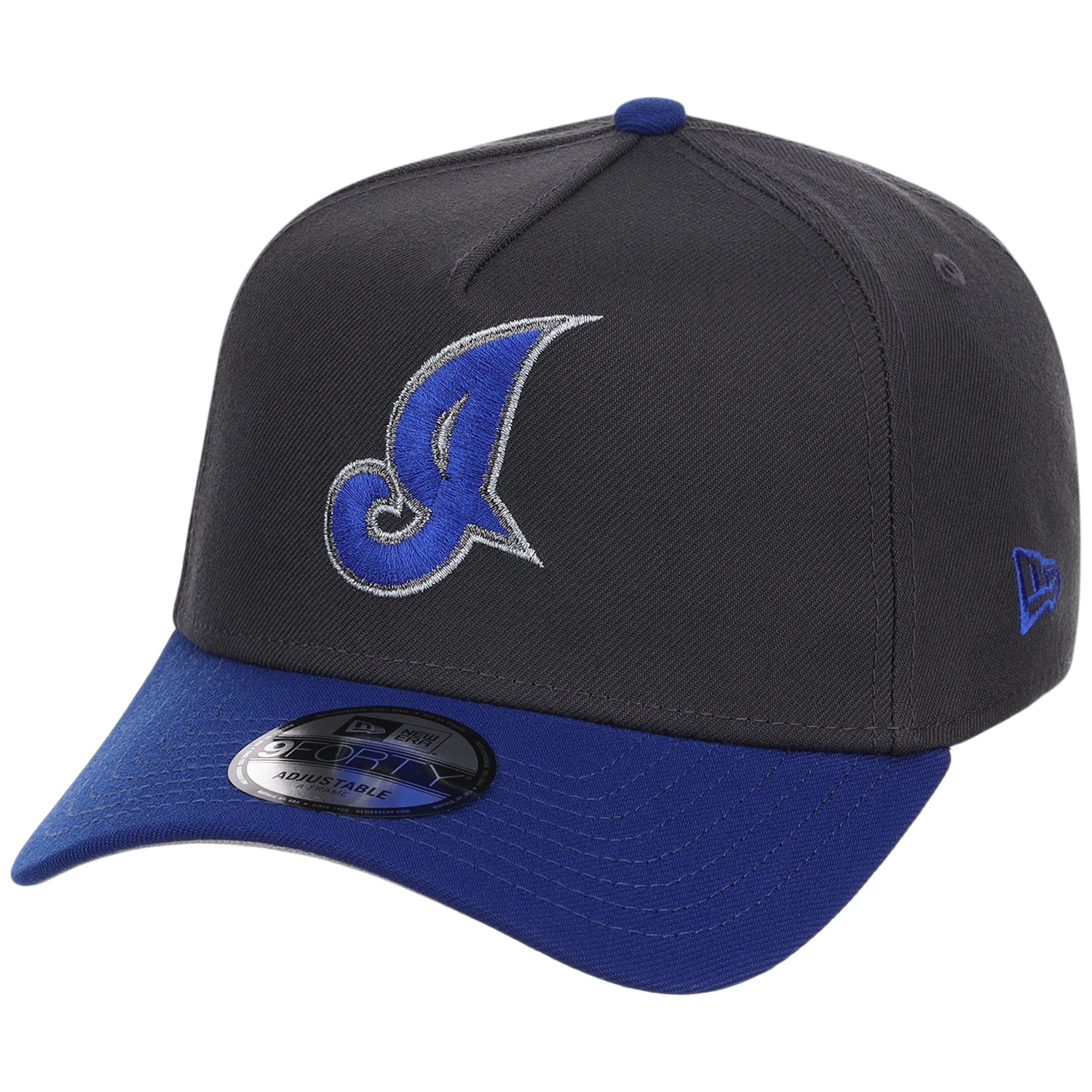 Cleveland Indians MLB Graphite x Royal FASHION CORE New Era 9FORTY A-Frame