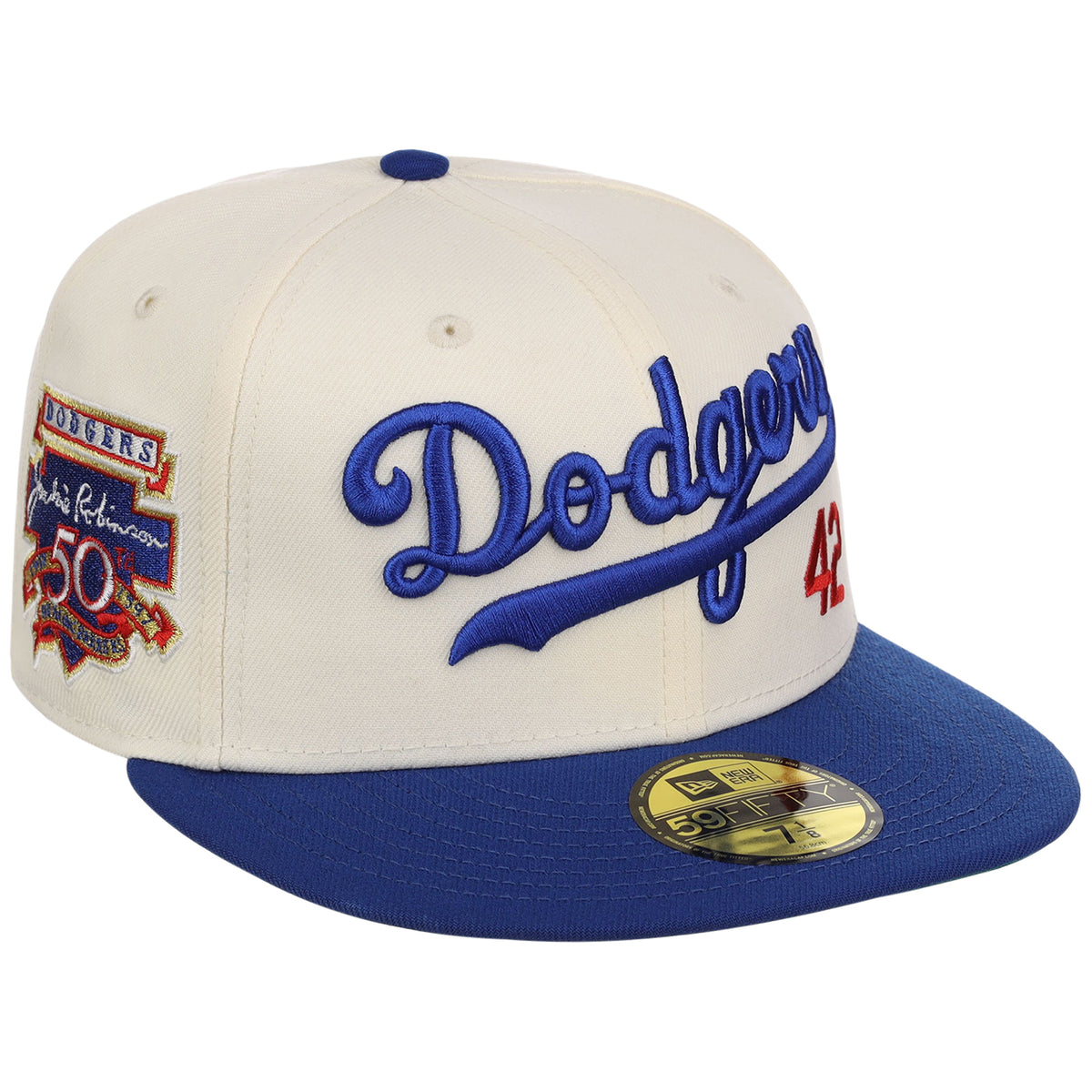 Brooklyn Dodgers Jackie Wordmark #42 (Chrome/Royal) - Brooklyn Takeover Variety Pack