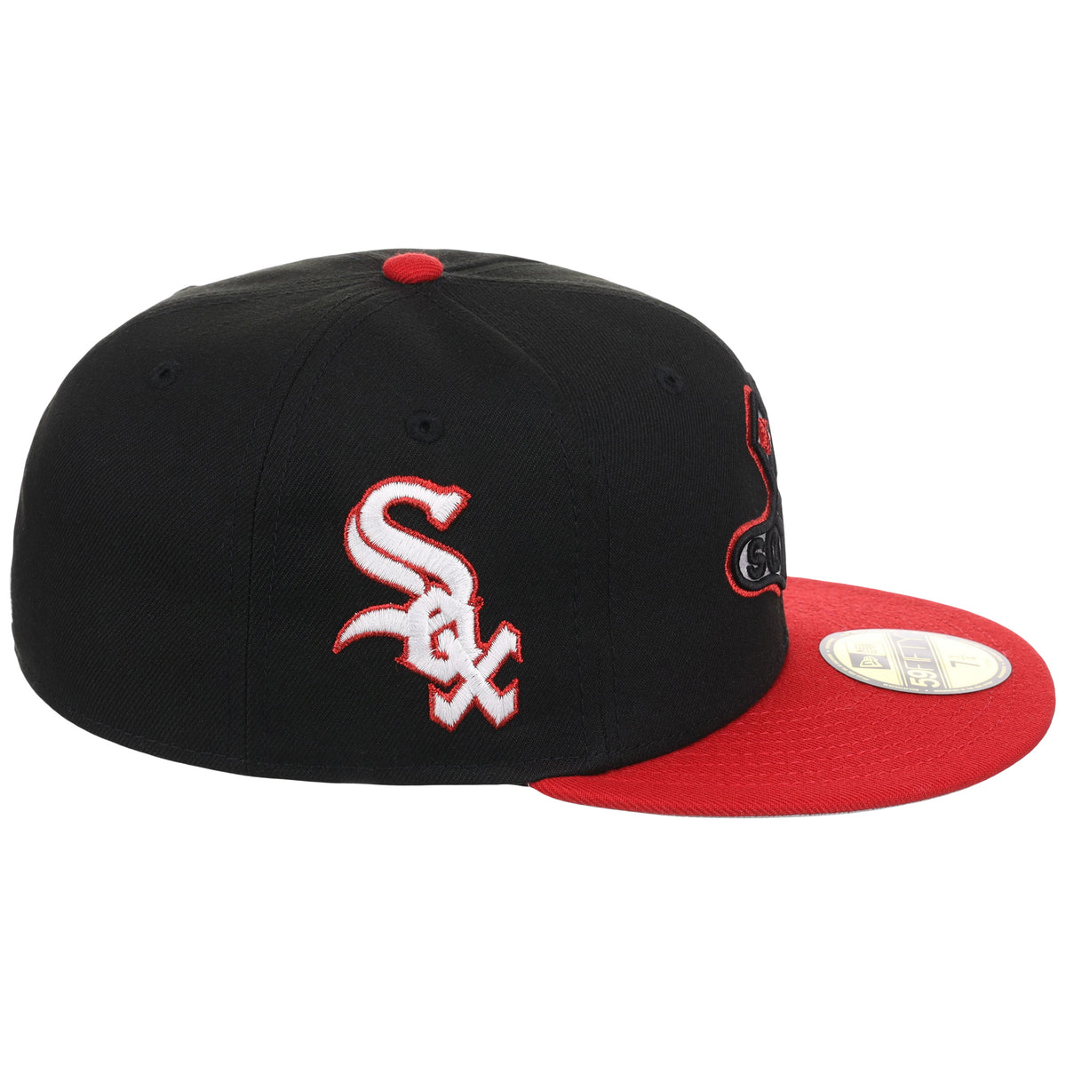 Chicago White Sox (Black/Red) Chicago Southside Crown the City New Era 59FIFTY