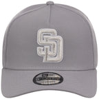 San Diego Padres MLB Gray x White FASHION CORE New Era 9FORTY A-Frame
