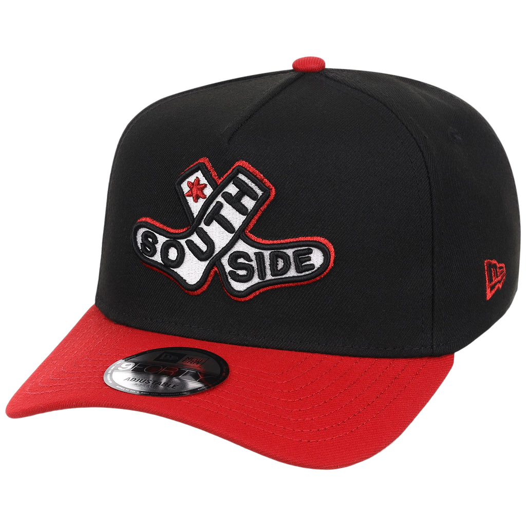 Chicago White Sox (Black/Red) Chicago Southside Crown the City New Era 9FORTY