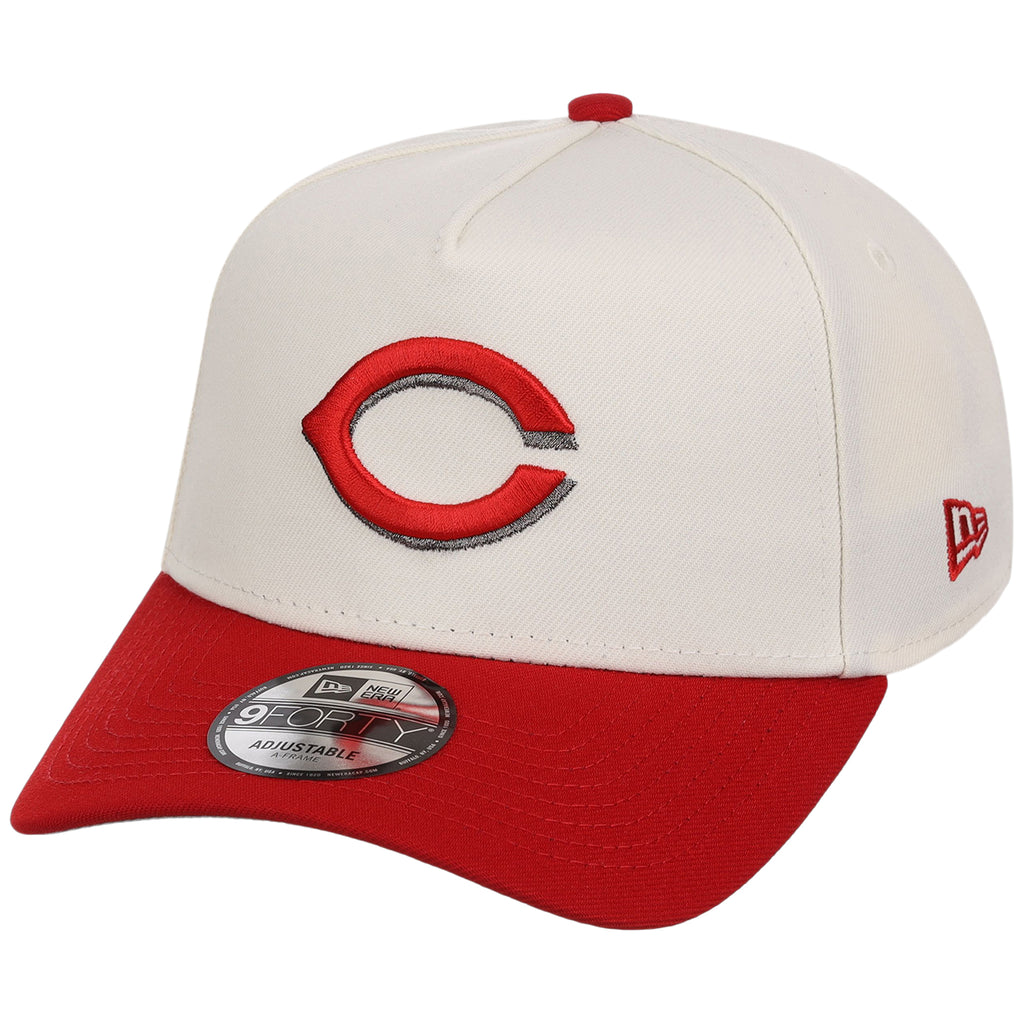 Cincinnati Reds MLB Chrome x Red FASHION CORE New Era 9FORTY A-Frame