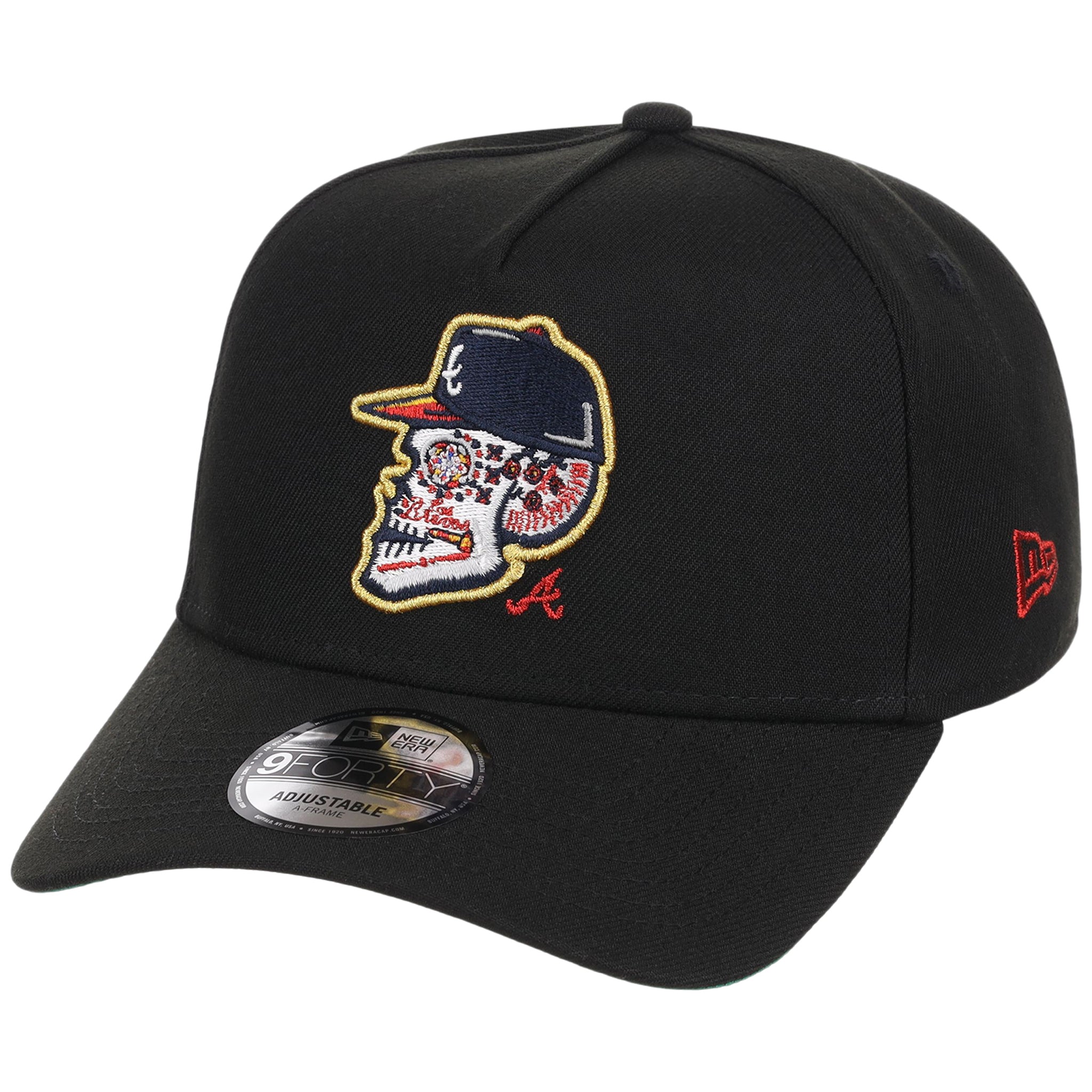 Atlanta Braves Skull Atlanta Crown the City New Era 9FORTY