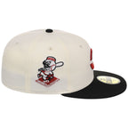 Cincinnati Reds MLB Flipmode 2.0 New Era 59FIFTY (Chrome/Black/Gray)