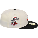 Cincinnati Reds MLB Flipmode 2.0 New Era 59FIFTY (Chrome/Black/Gray)