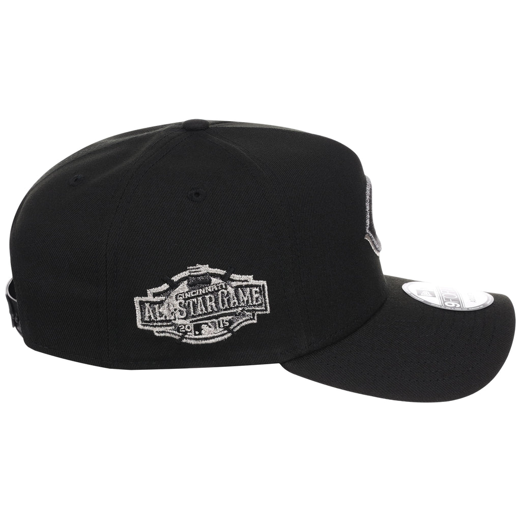 Cincinnati Reds MLB Liquid Titanium New Era 9FORTY A-Frame