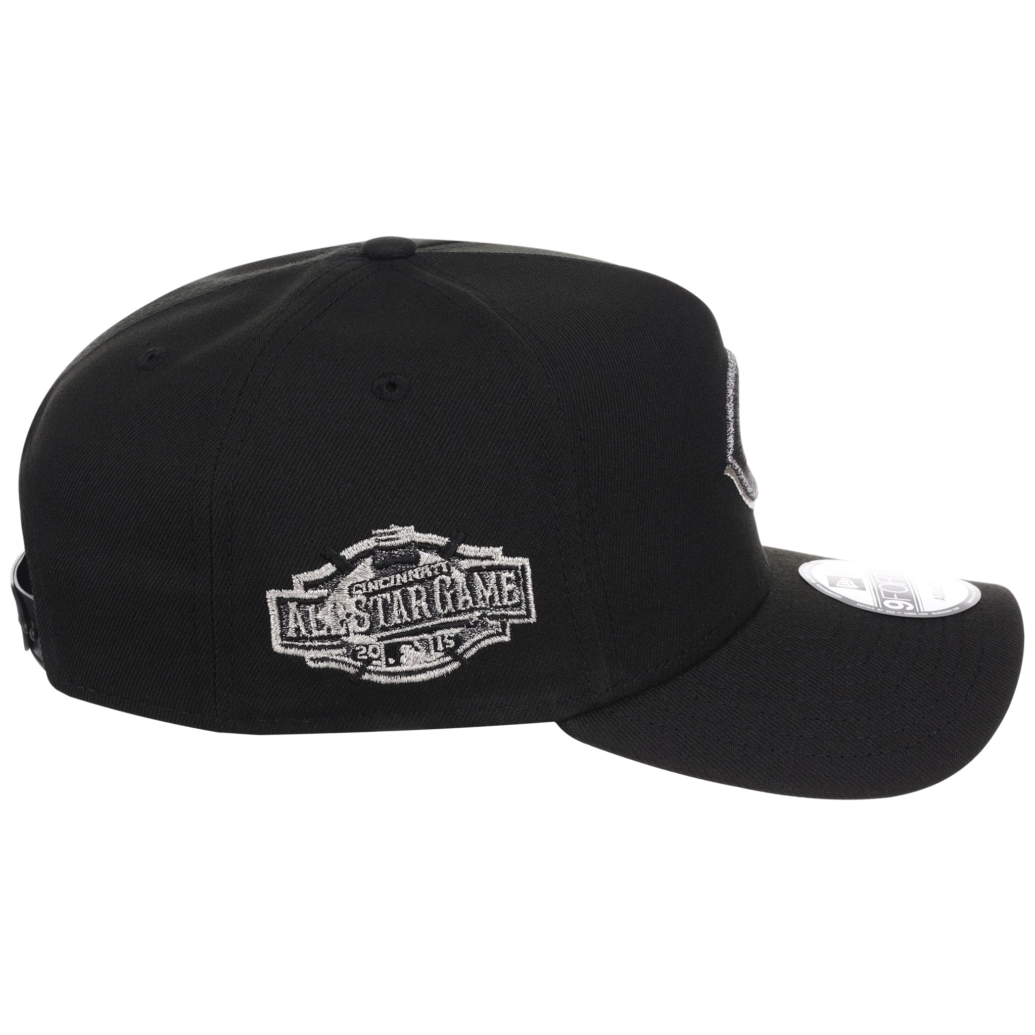 Cincinnati Reds MLB Liquid Titanium New Era 9FORTY A-Frame