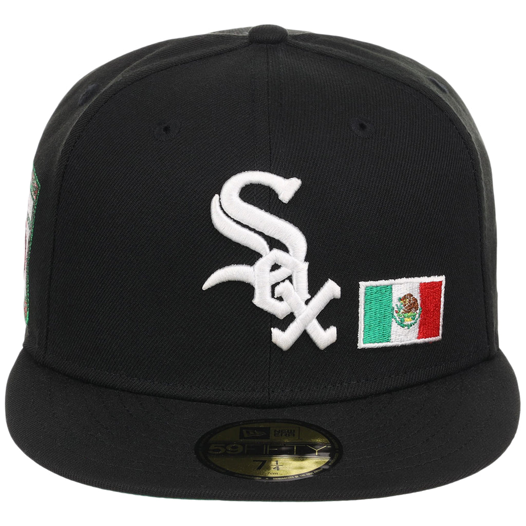 Chicago White Sox (Black/Black) Chicago Southside Crown the City New Era 59FIFTY