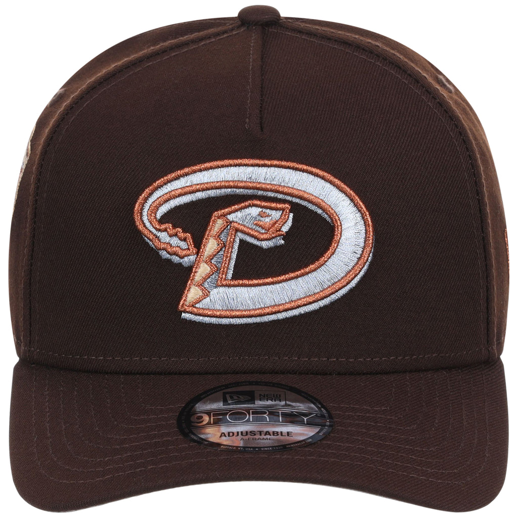 Arizona Diamondbacks MLB Frosted Bark New Era 9FORTY A-Frame