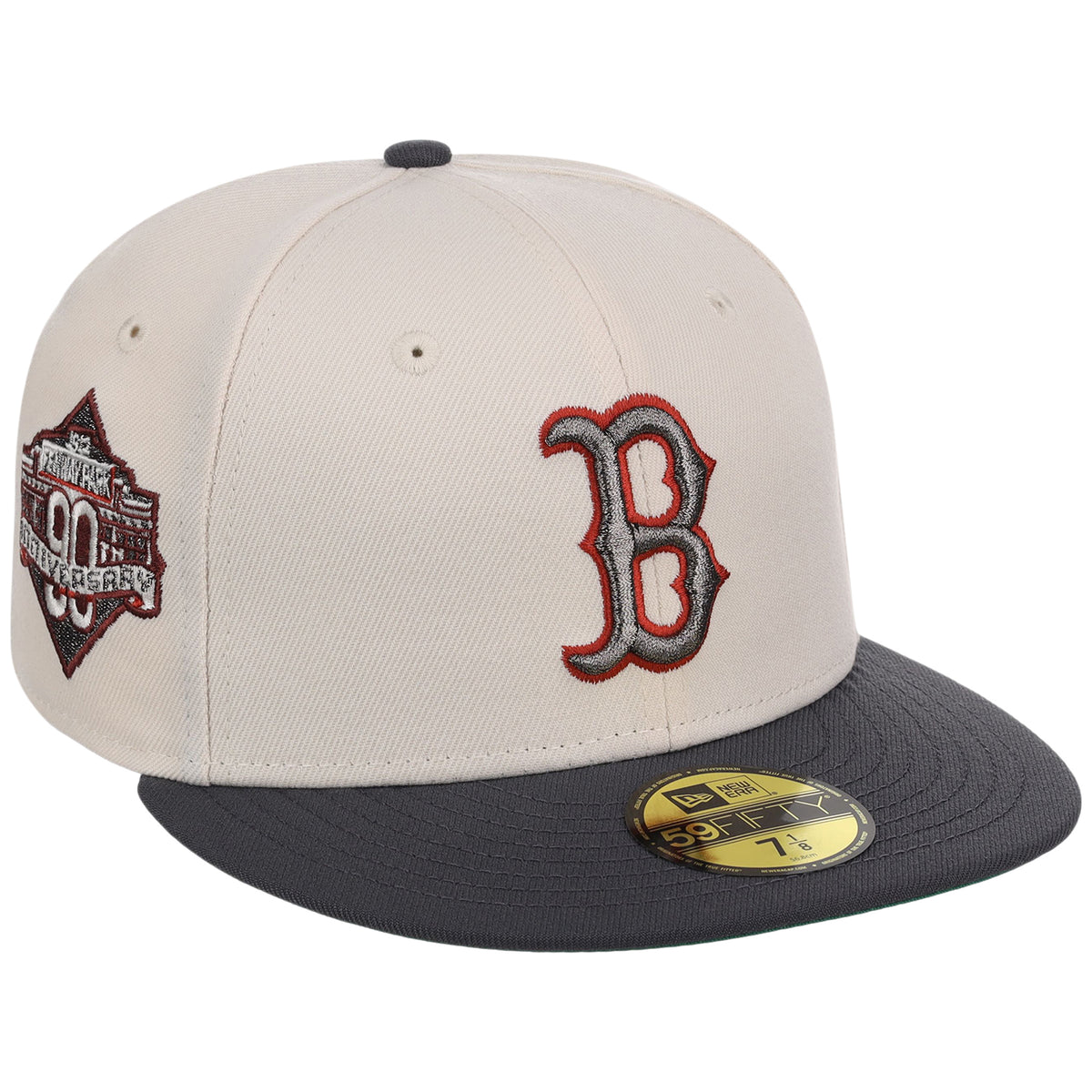 Boston Red Sox MLB Cream x Graphite New Era 59FIFTY – 1