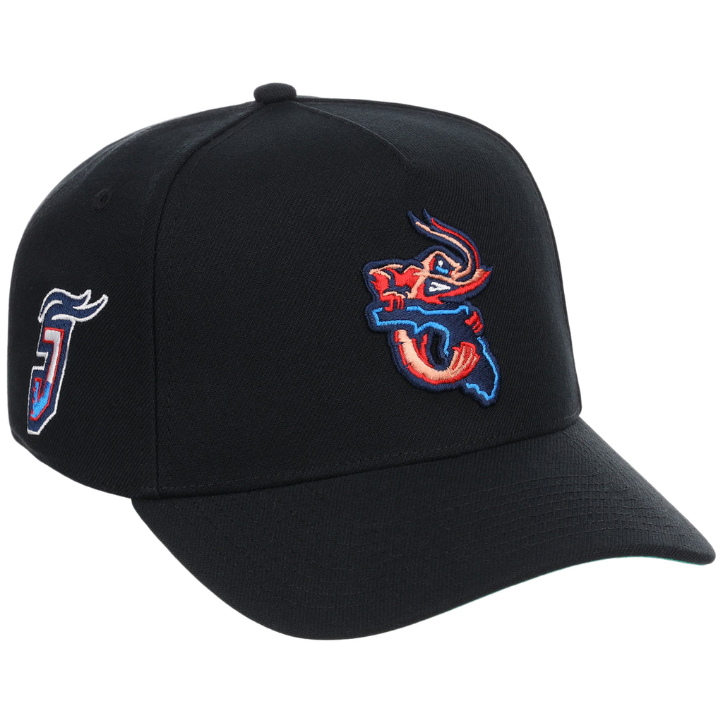 Jacksonville Jumbo Shrimp Field Club Minor League Monday Black OTC A-Frame