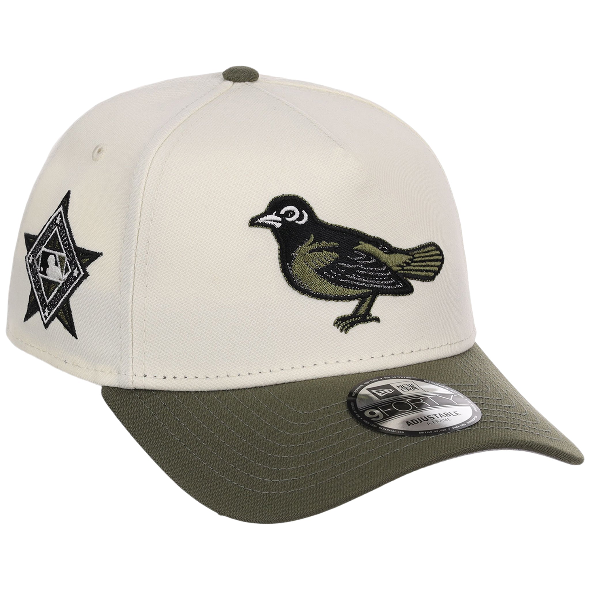Baltimore Orioles MLB Chrome Olive New Era 9FORTY