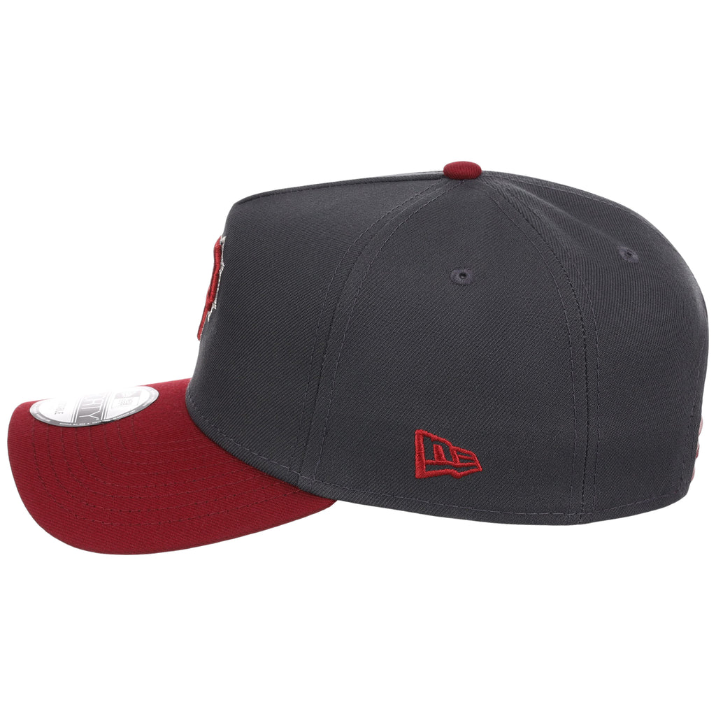 Pittsburgh Pirates MLB Graphite x Cardinal FASHION CORE New Era 9FORTY A-Frame