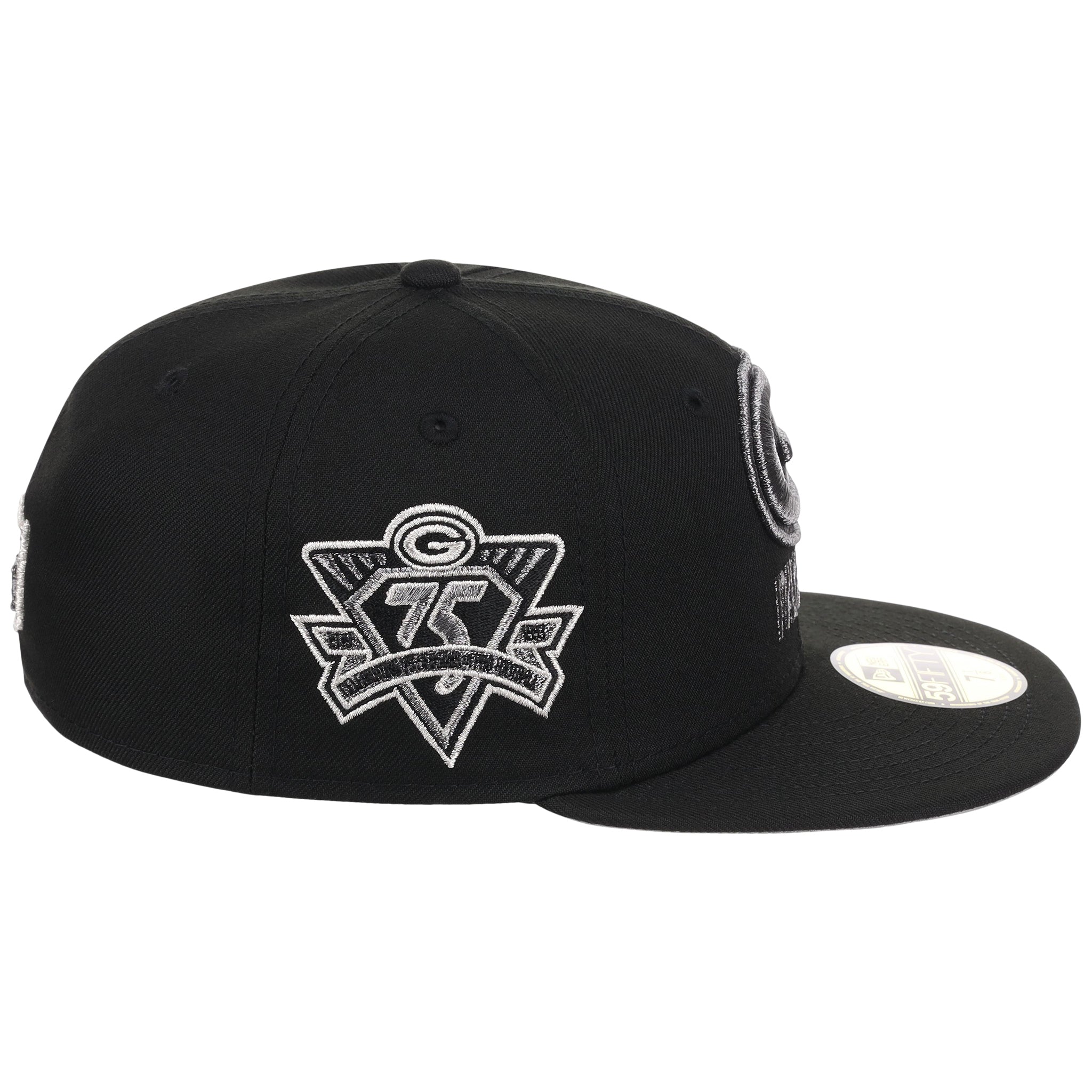 Green Bay Packers NFL Liquid Titanium New Era 59FIFTY