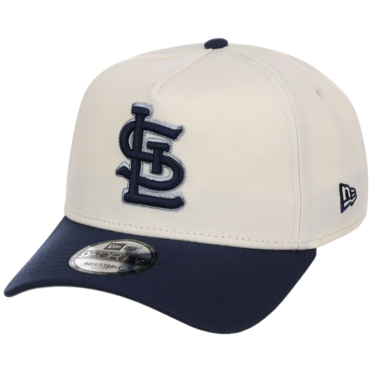 St. Louis Cardinals MLB Chrome x Navy FASHION CORE New Era 9FORTY A-Frame
