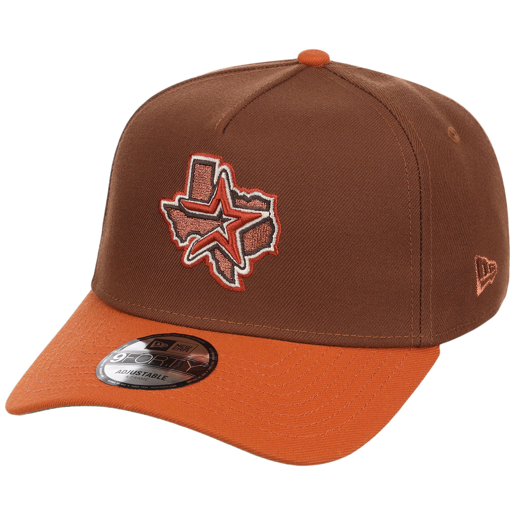 Houston Astros MLB Copper Harvest New Era 9FORTY A-Frame