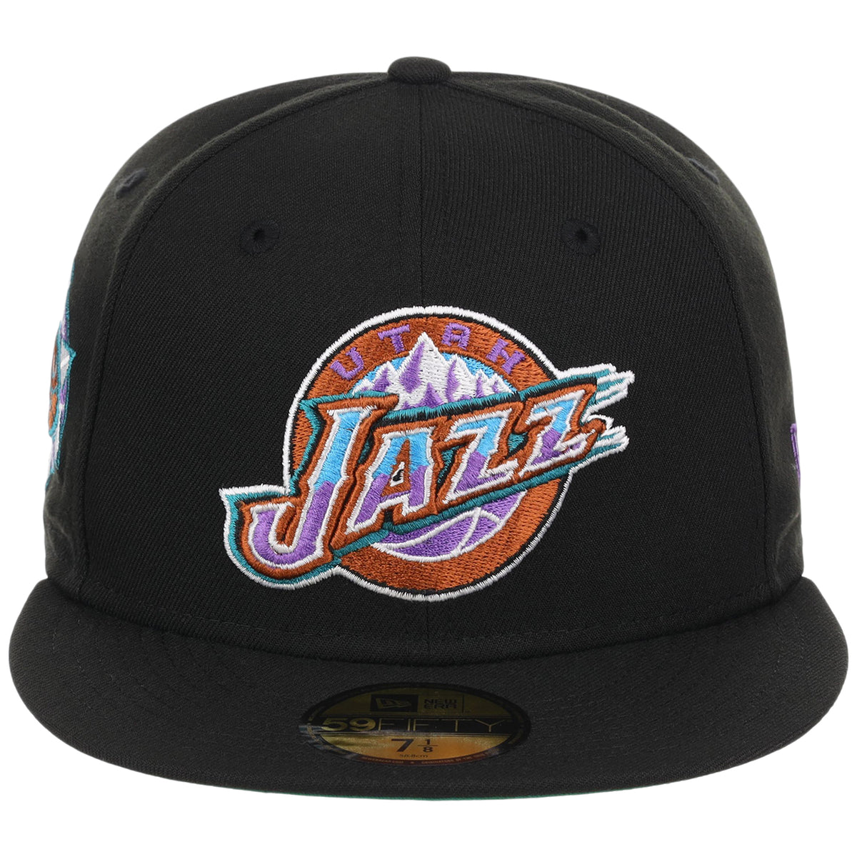 Utah Jazz NBA Black Dome New Era 59FIFTY