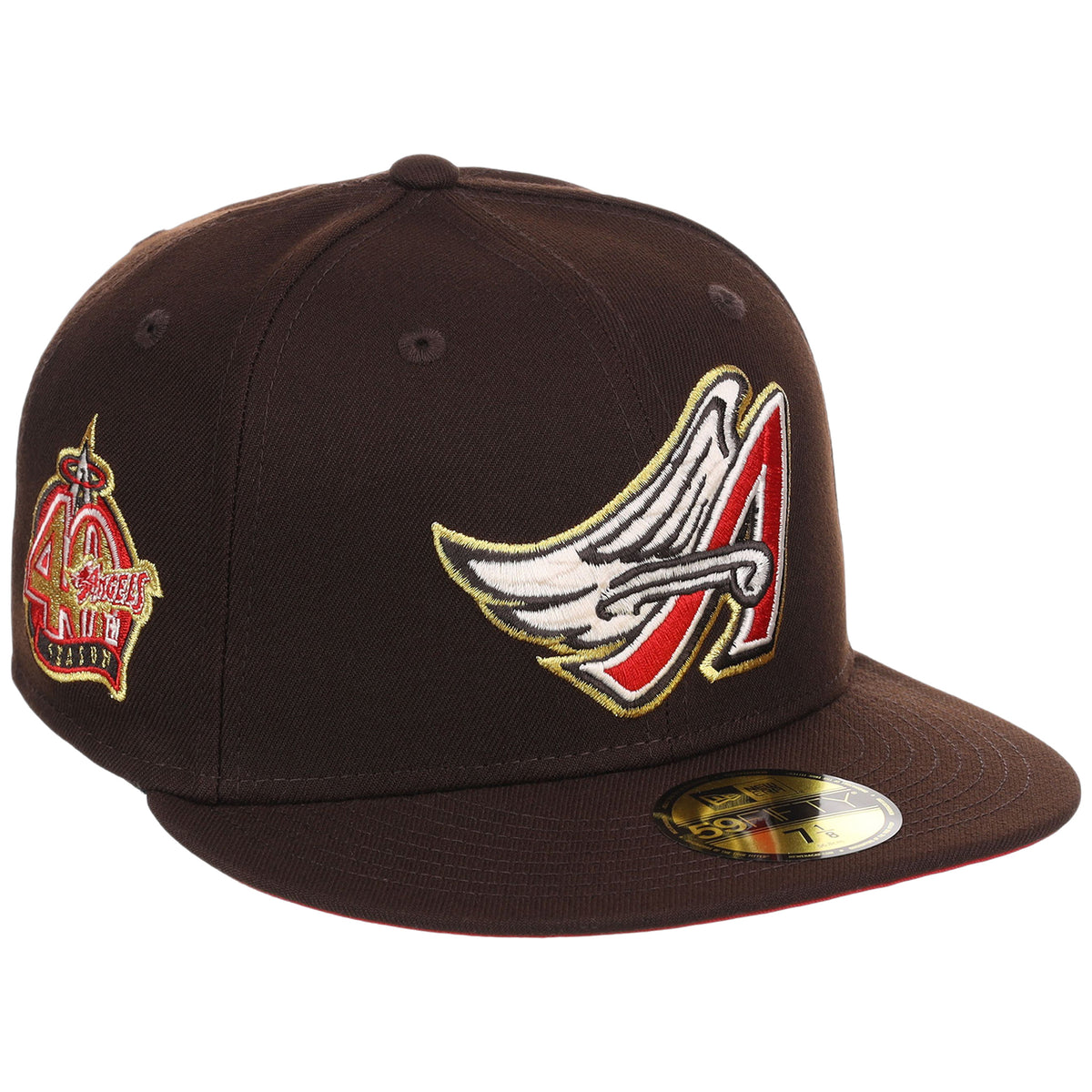 Anaheim Angels MLB Burnt Wood x Red New Era 59FIFTY