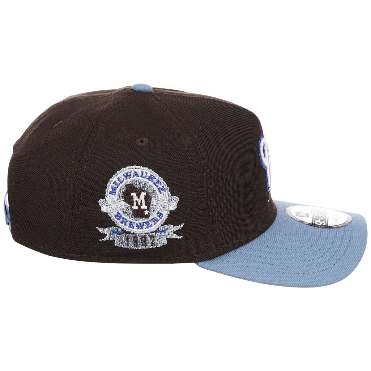 Milwaukee Brewers MLB Driftwood Fade New Era 9FORTY A-Frame