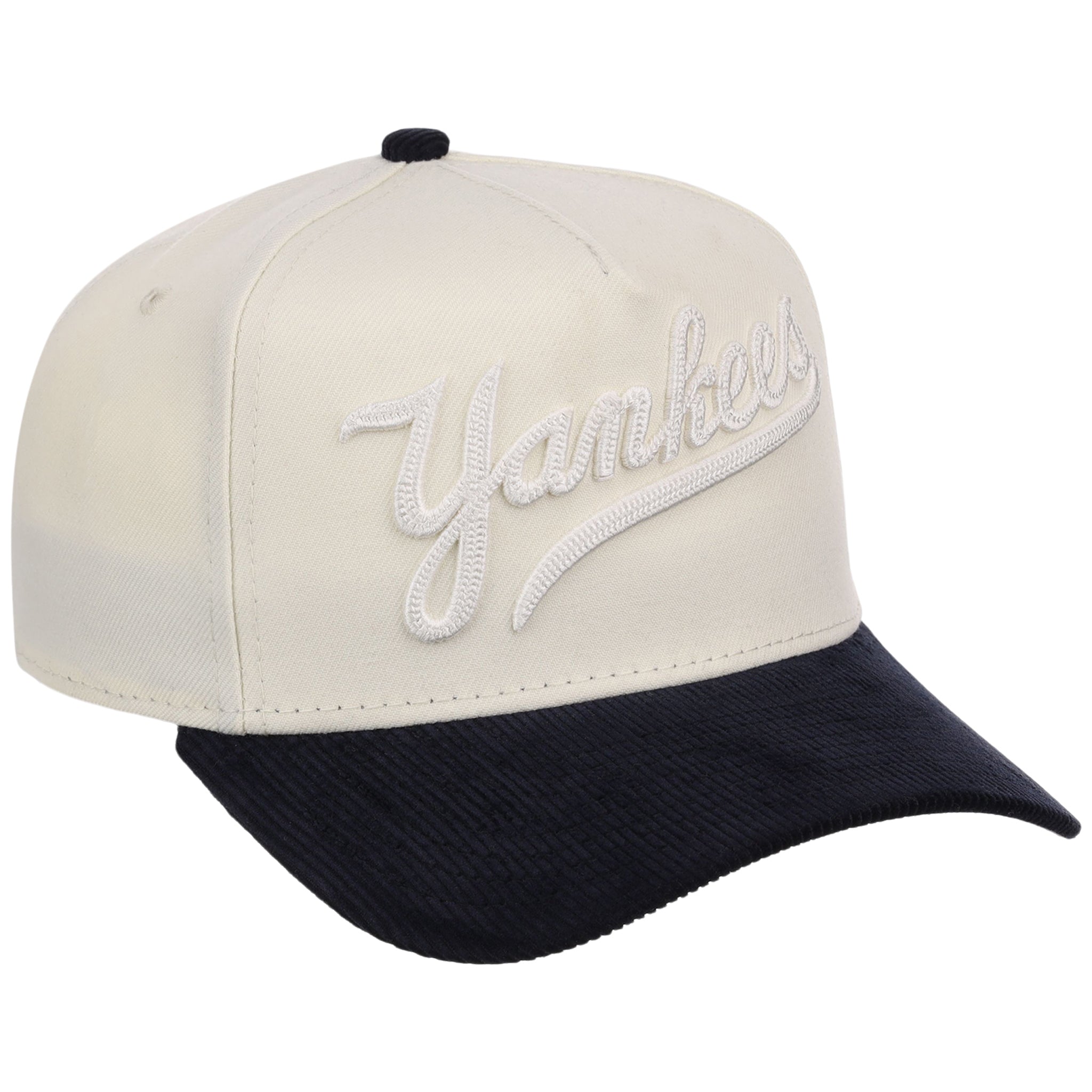 New York Yankees Script Women's New Era 9FORTY A-Frame