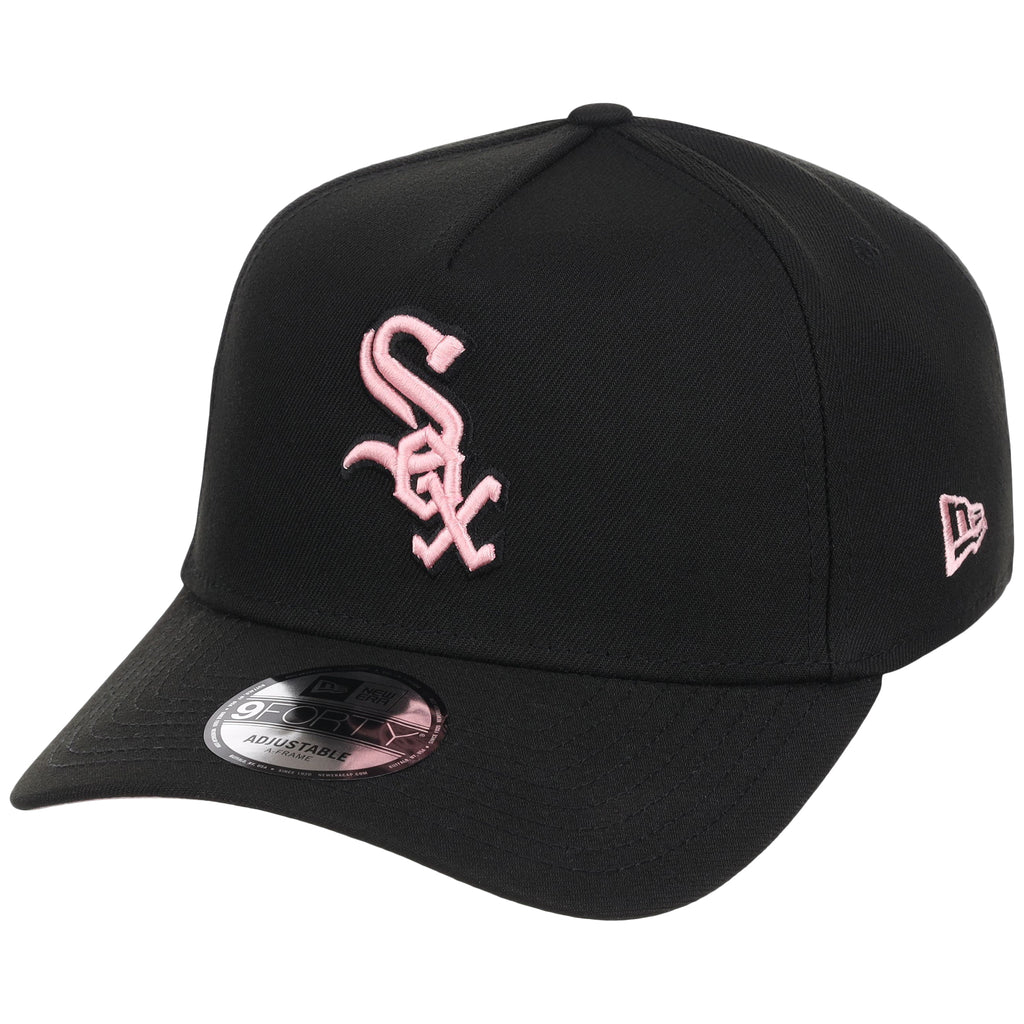 Chicago White Sox MLB Black x Pink FASHION CORE New Era 9FORTY A-Frame