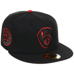 Milwaukee Brewers MLB Midnight Massacre New Era 59FIFTY