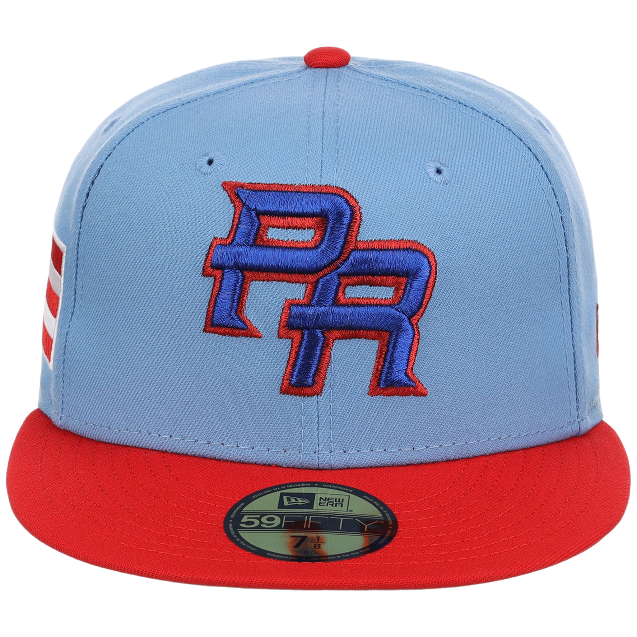 Puerto Rico Crown the Country New Era 59FIFTY (Sky/Red)
