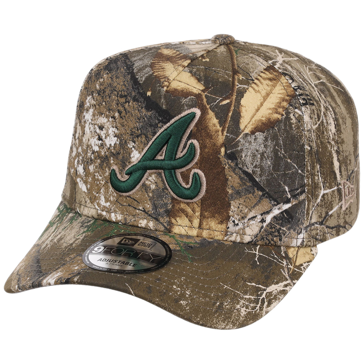 Atlanta Braves MLB Realtree FASHION CORE New Era 9FORTY A-Frame