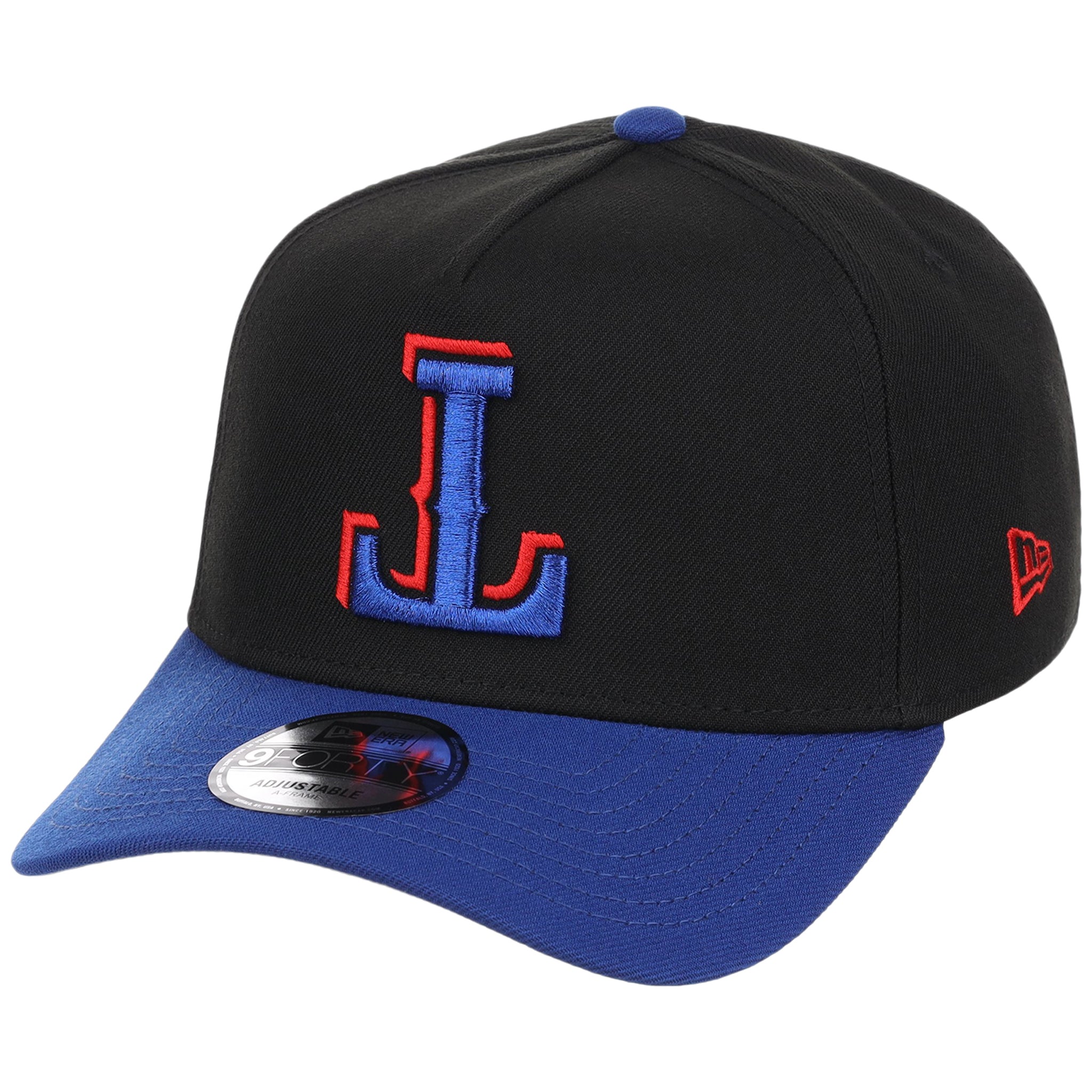 Texas Rangers MLB Flipmode 2.0 New Era 9FORTY A-Frame (Black/Royal/Gray)